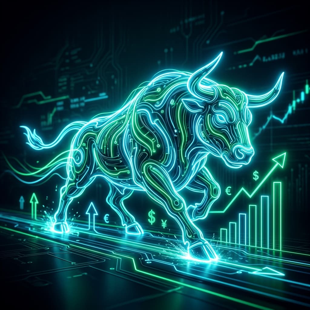 Charging Bull Premium Graphic